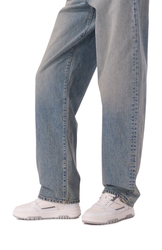 Кожаные кеды RCK MSGM 3841MDS604/886 Белый  3841MDS604/886 Фото 3