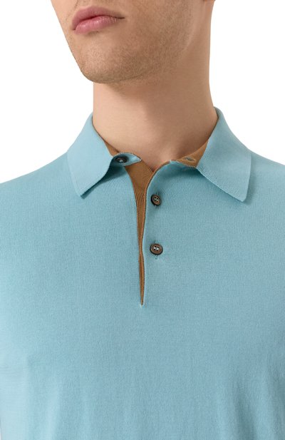 Хлопковое поло GRAN SASSO, арт. 57149/20669, фото 5