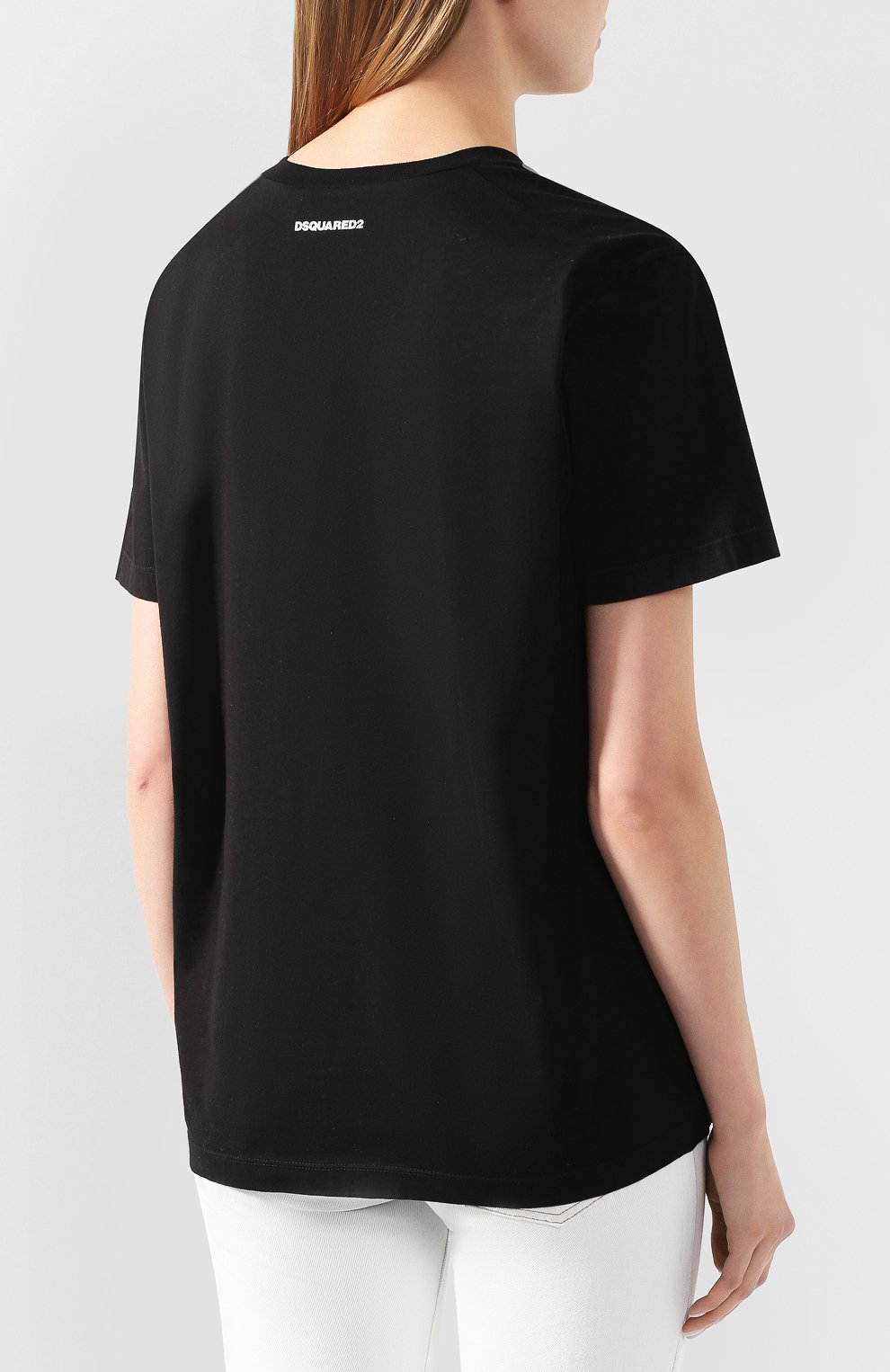 Хлопковая футболка DSQUARED2, арт. S75GD0075/S22427, фото 4