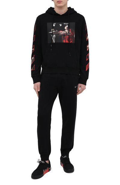 Хлопковое худи OFF-WHITE, арт. 0MBB034R21FLE004, фото 2