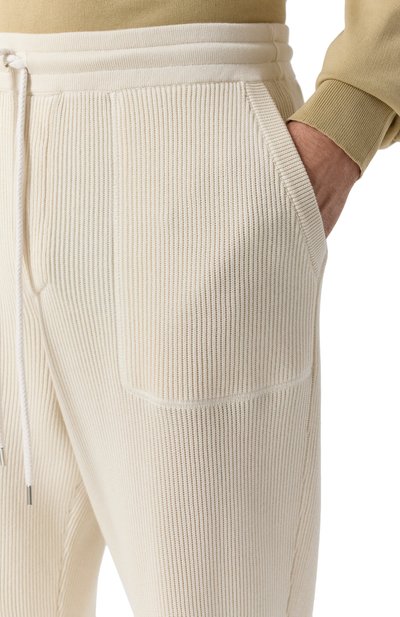 Хлопковые джоггеры BRUNELLO CUCINELLI, арт. M29201019G, фото 5
