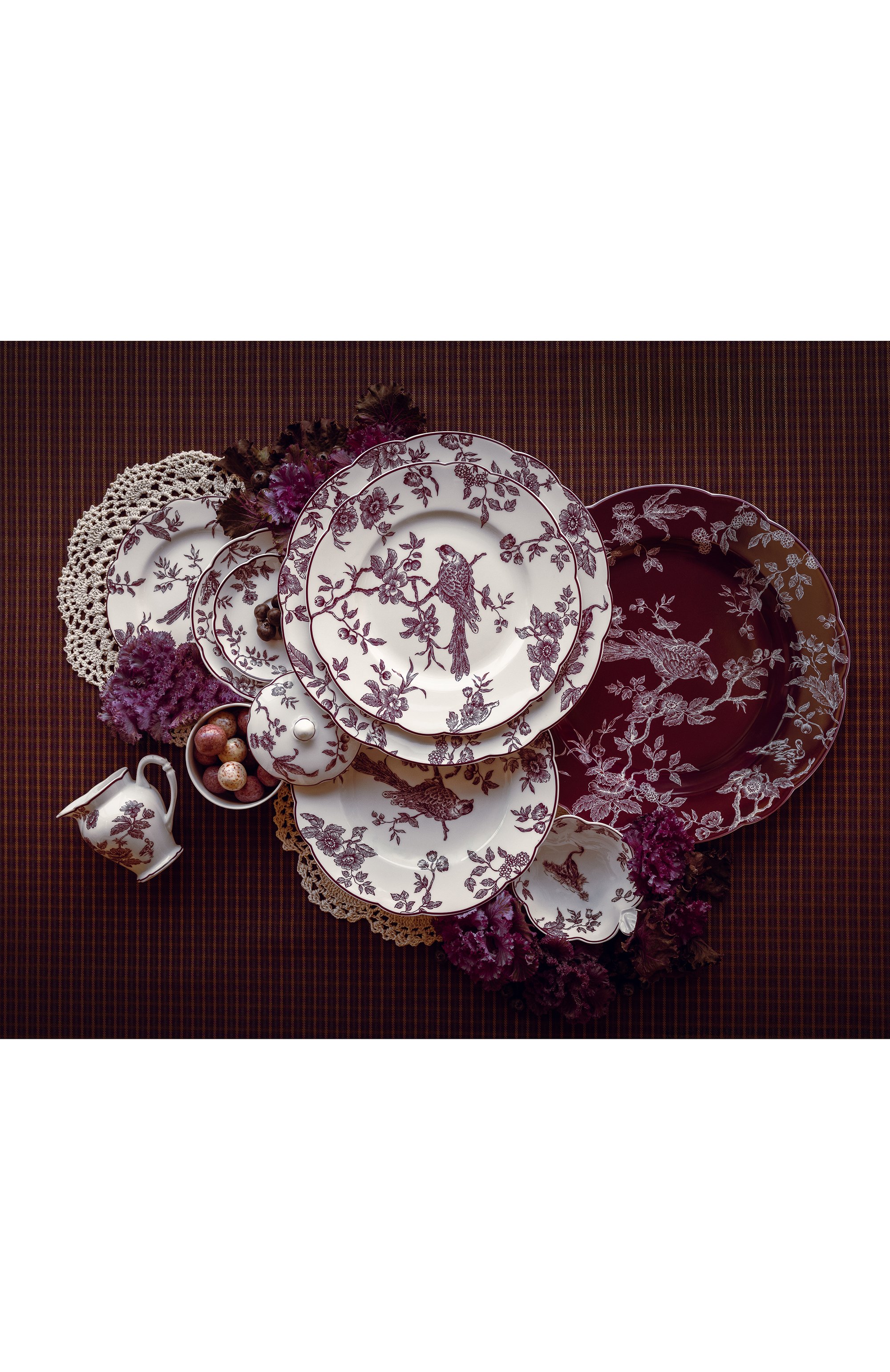 Десертная тарелка albertine prune fond couler BERNARDAUD, арт. 2636/17, фото 2