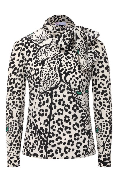 Женская шелковая блузка REDVALENTINO, арт. UR3AB1Y0/56A