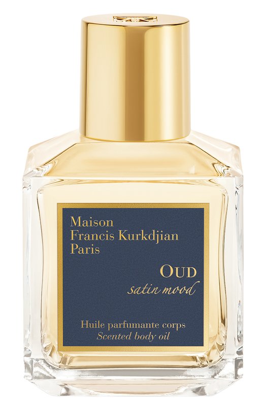 фото Парфюмированное масло для тела oud satin mood (70ml) maison francis kurkdjian