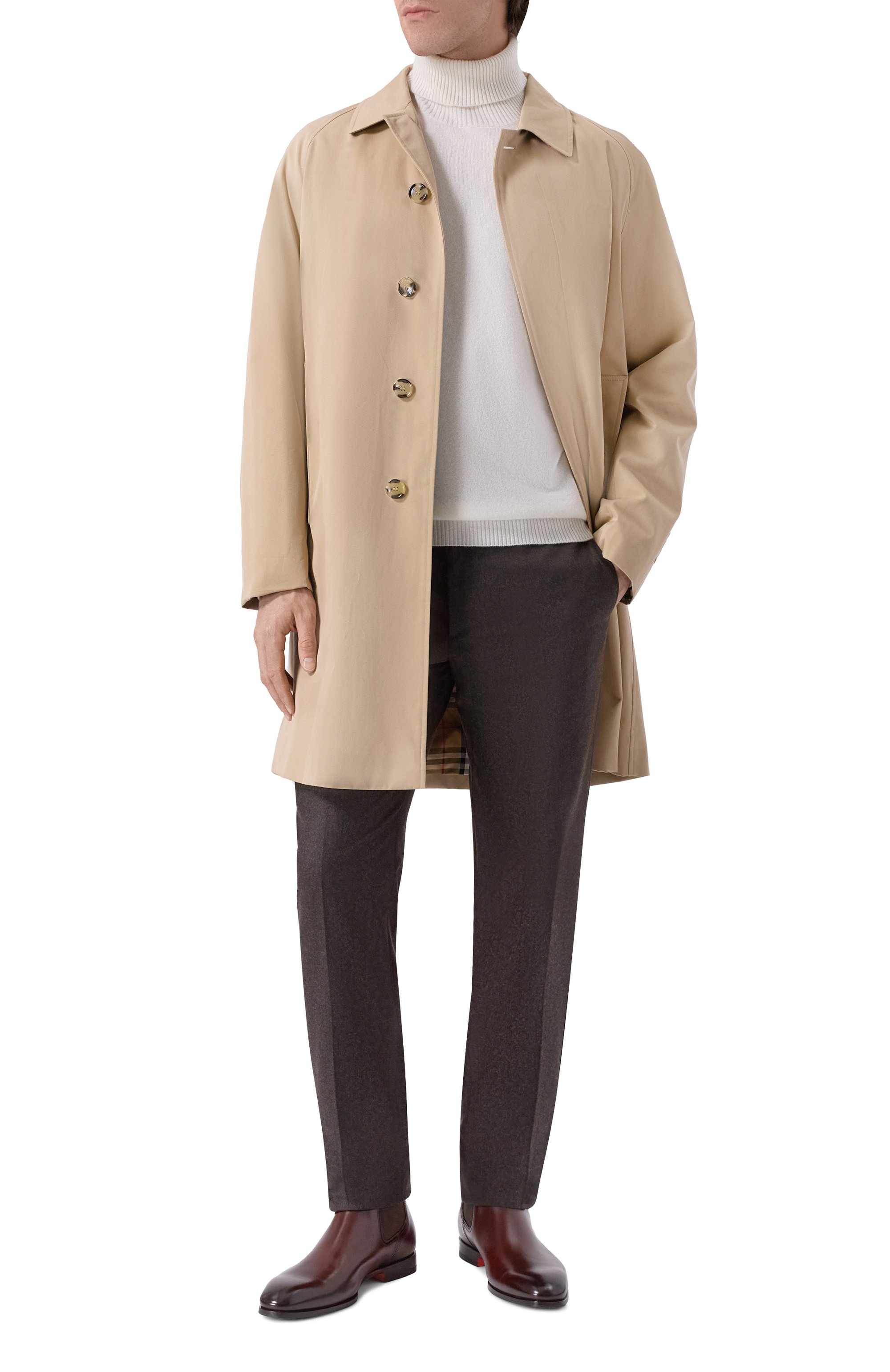 Кожаные челси adrian SANTONI, арт. MCAG19113JJ6GNTG, фото 2