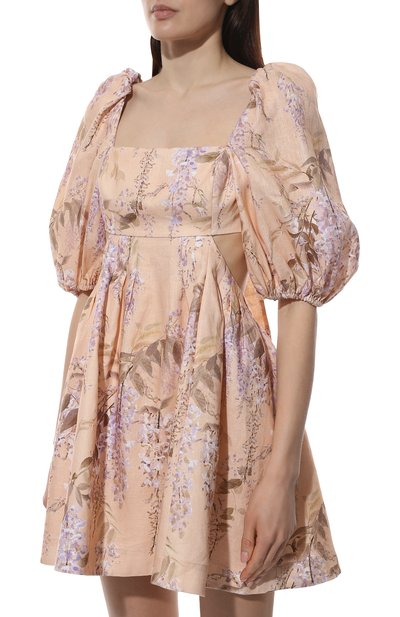 Льняное платье ZIMMERMANN, арт. 1899DR0S, фото 3