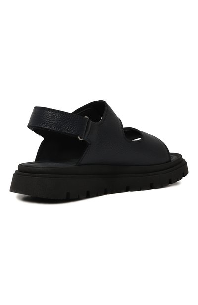 Кожаные сандалии MISSOURI темно-синего цвета по цене 19950 руб., арт. 21184 A/35-40, фото 3 Кожаные сандалии MISSOURI, арт. 21184 A/35-40, фото 3