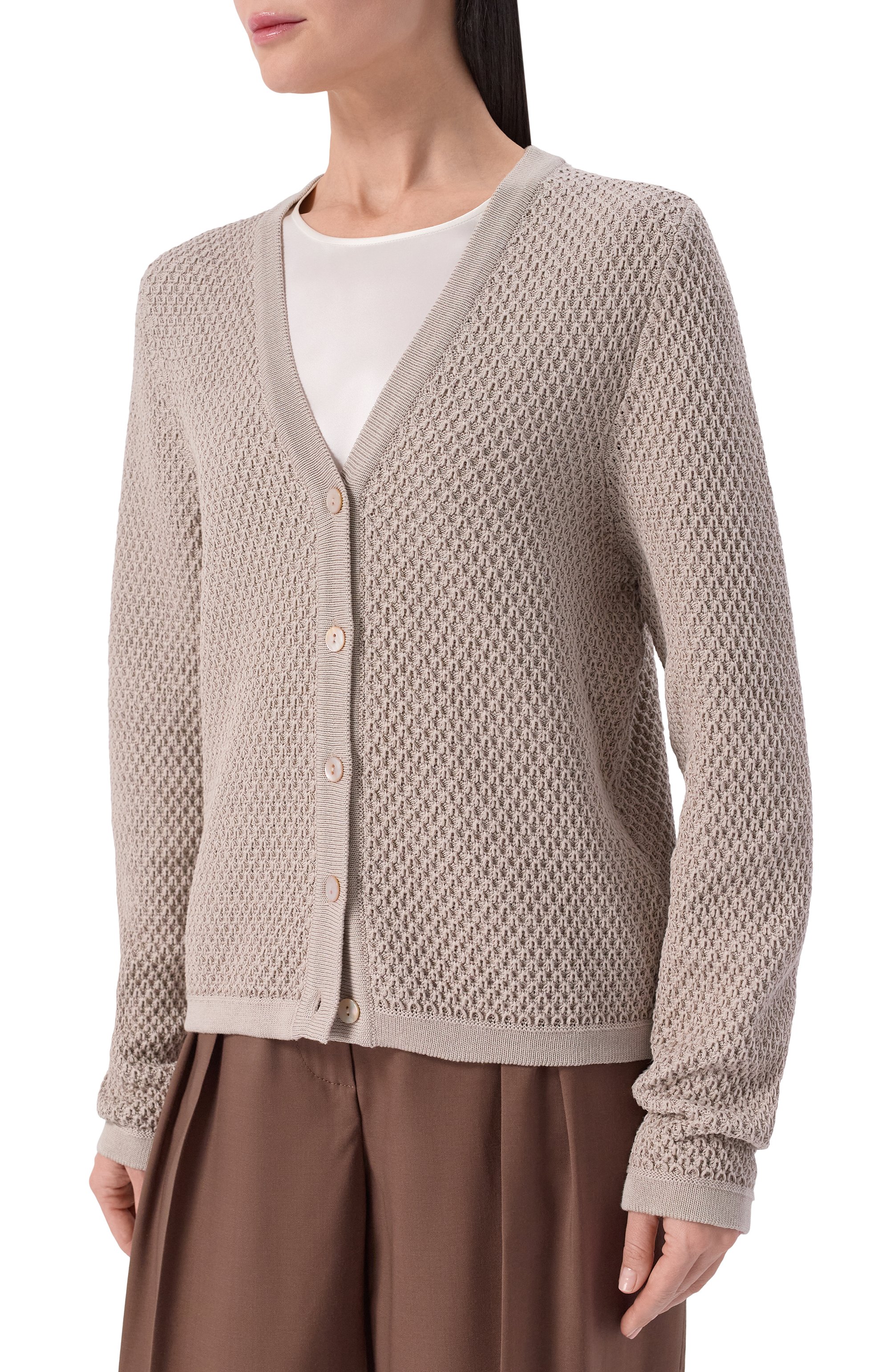 Кардиган из шелка и хлопка MVST, арт. M26.2PW.K215/Y203, фото 3