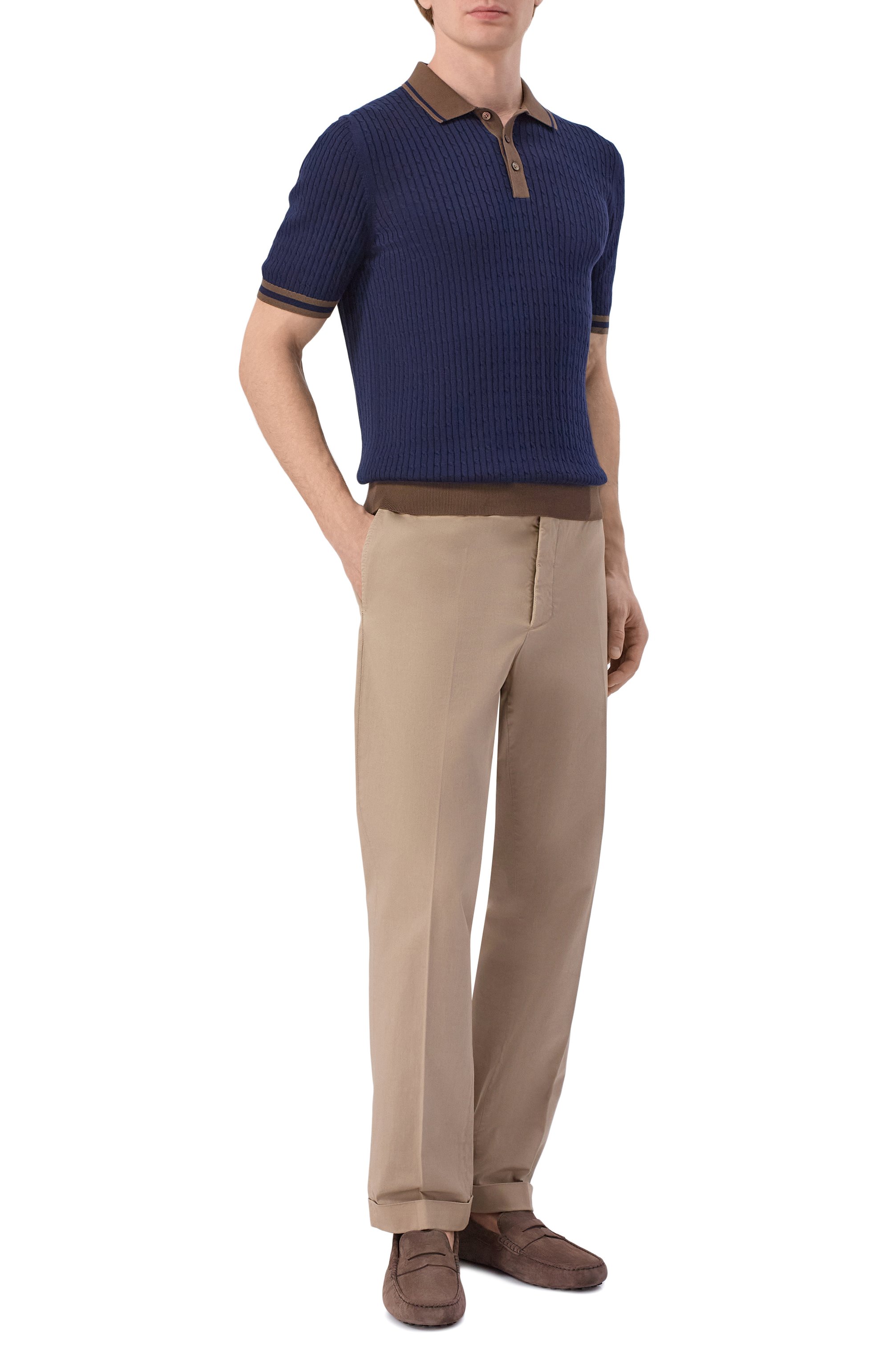 Замшевые мокасины gommino TOD’S, арт. XXM22L00010/RE0, фото 2