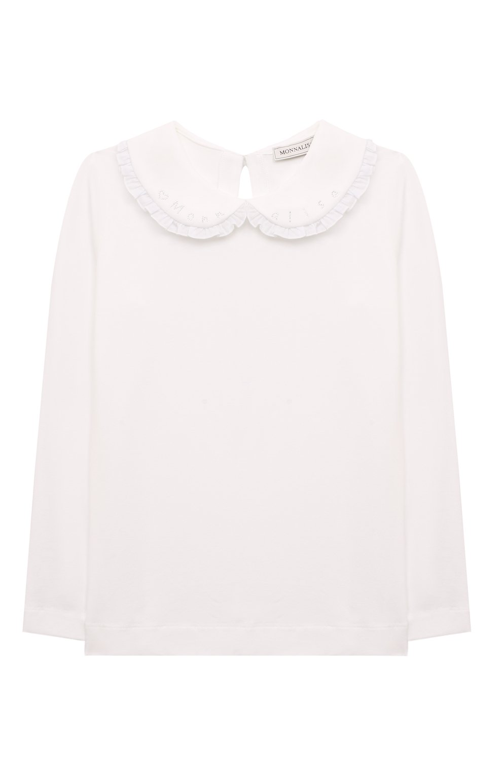 Хлопковый лонгслив MONNALISA, арт. 18DTSH, фото 1