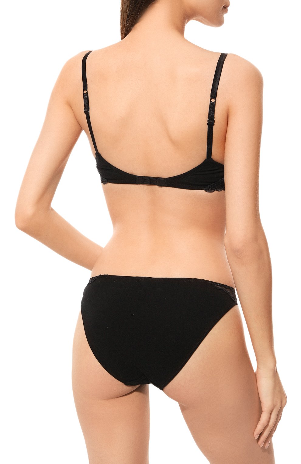 Бюстгальтер с чашкой пуш-ап LA PERLA черного цвета по цене 33000 руб., арт. 005992C, фото 3 Бюстгальтер с чашкой пуш-ап LA PERLA, арт. 005992C, фото 3