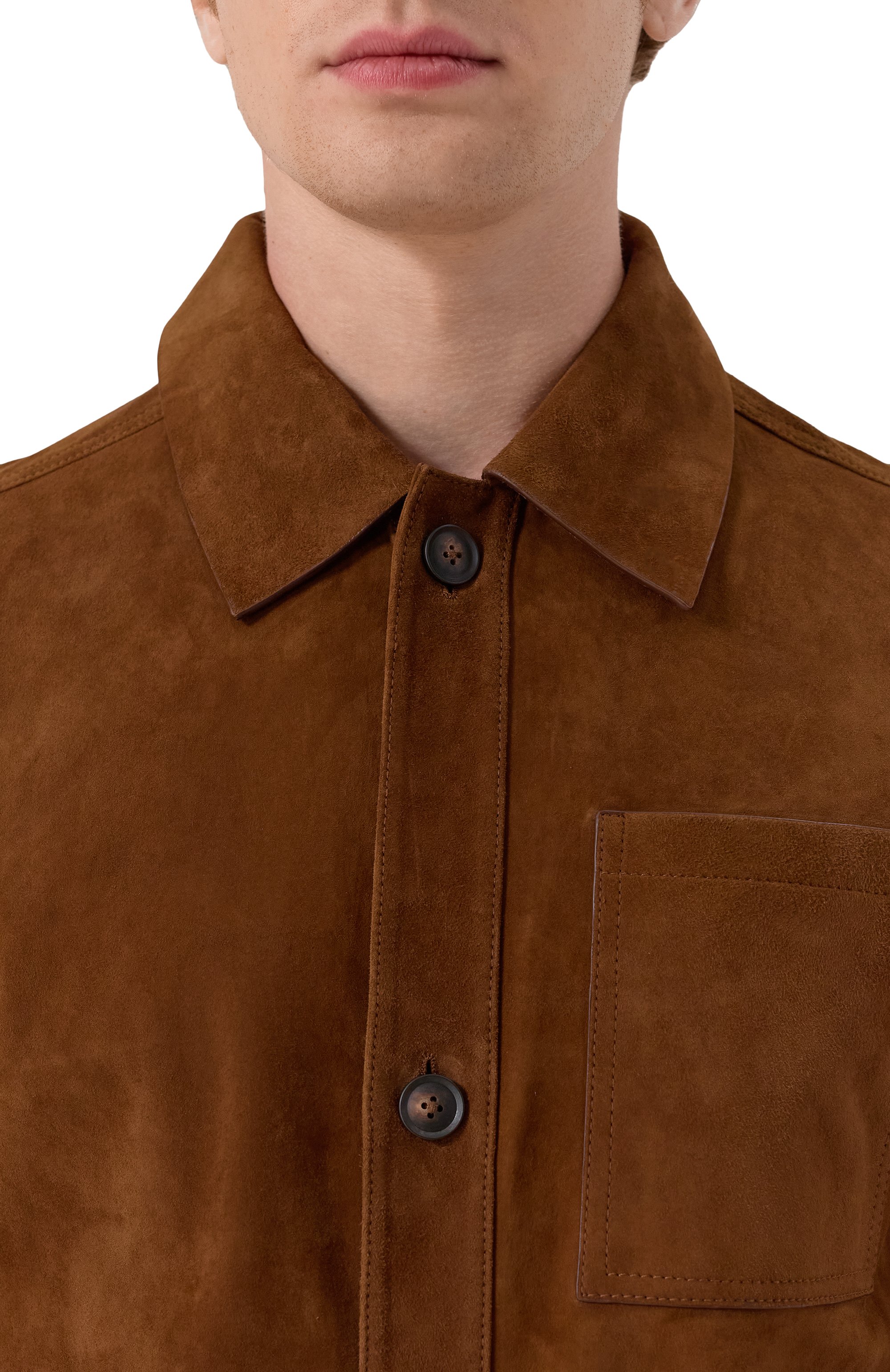 Замшевая куртка BOSS, арт. 50543204, фото 5