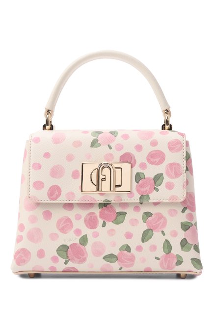 Женская сумка furla 1927 mini FURLA белого цвета, арт. WB01262/BX3863 | Фото 1 (Драгоценные камни: Проставлено; Материал сплава: Проставлено; Материал: Натуральная кожа; Размер: mini; Ремень/цепочка: На ремешке)