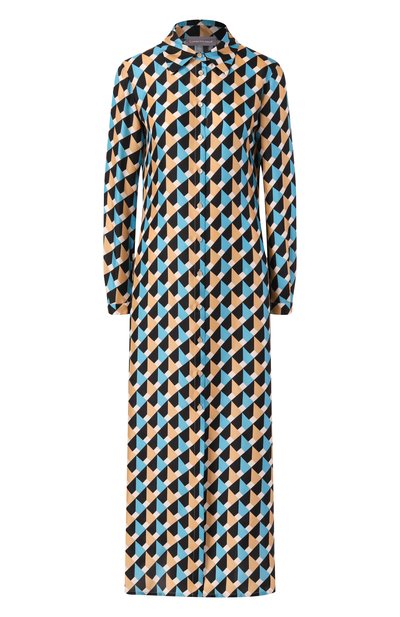 Женское шелковое платье LORENA ANTONIAZZI, арт. P2567AB60A/4885