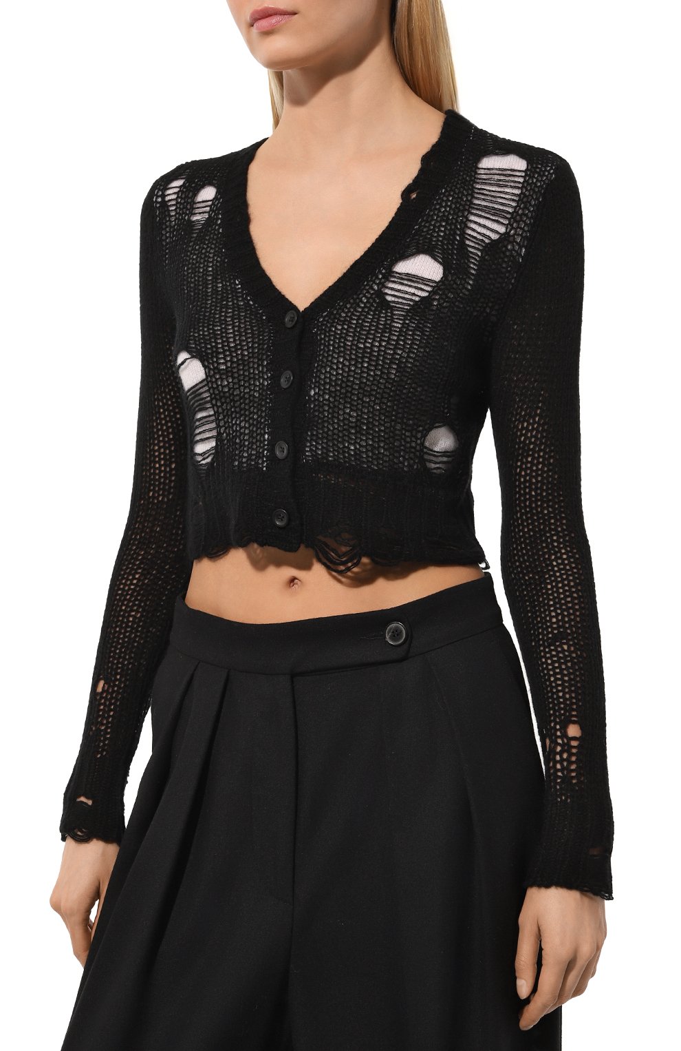 Кашемировый кардиган R13, арт. R13WY041-Y122B, фото 3