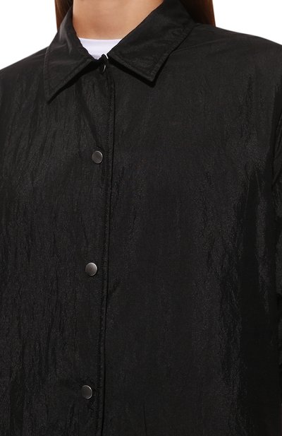 Рубашка JIL SANDER черного цвета по цене 84050 руб., арт. JPPU600577-WU470900A, фото 5 Рубашка JIL SANDER, арт. JPPU600577-WU470900A, фото 5
