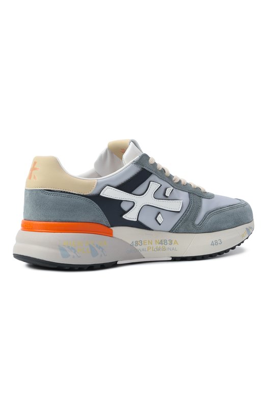Комбинированные кроссовки Miсk Premiata MICK/VAR 7245 Голубой  MICK/VAR 7245 Фото 5
