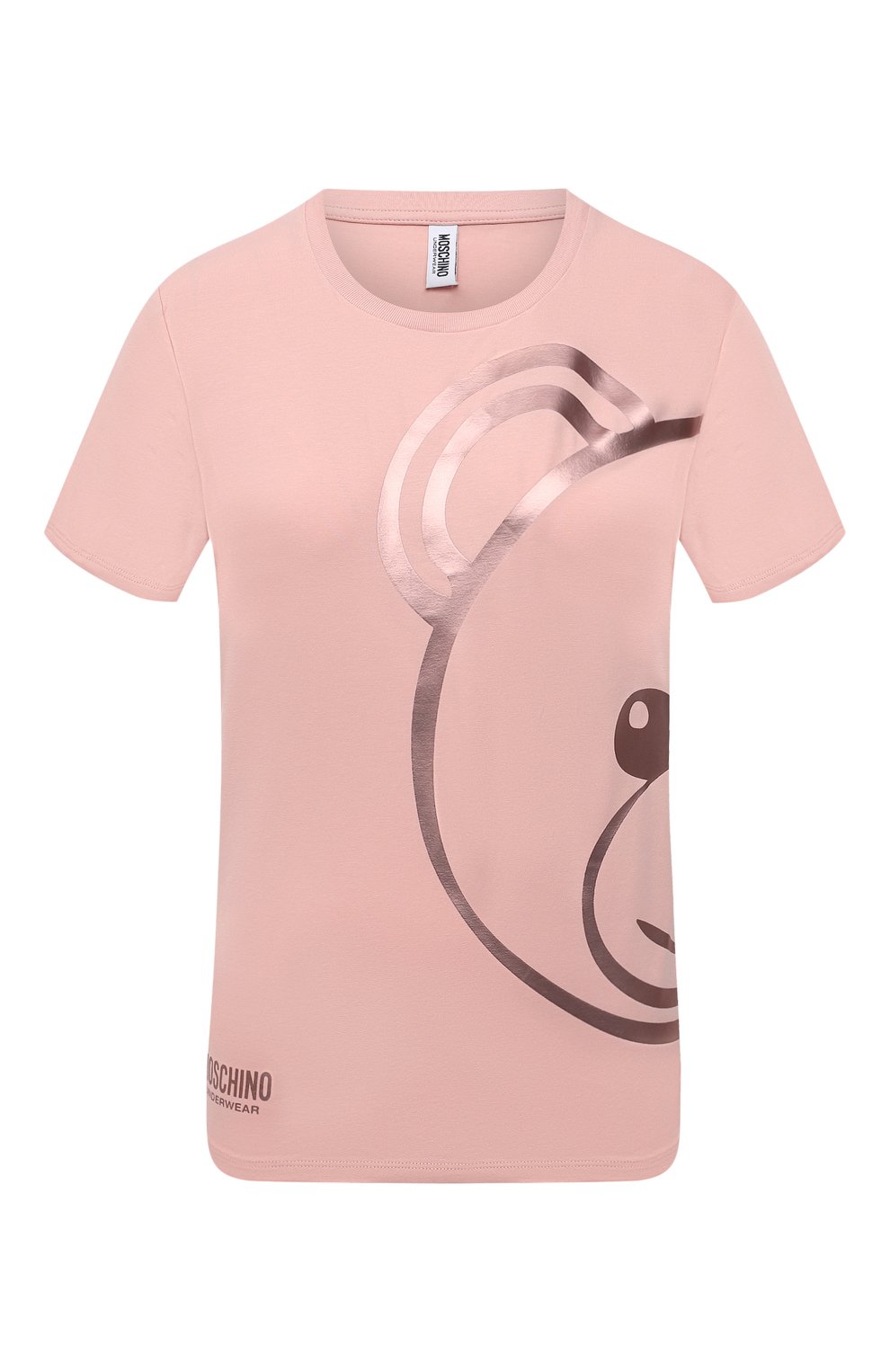 Хлопковая футболка MOSCHINO, арт. A1903/9010, фото 1