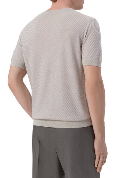 Джемпер из хлопка и шелка CORNELIANI, арт. 27M518/2725144, фото 4