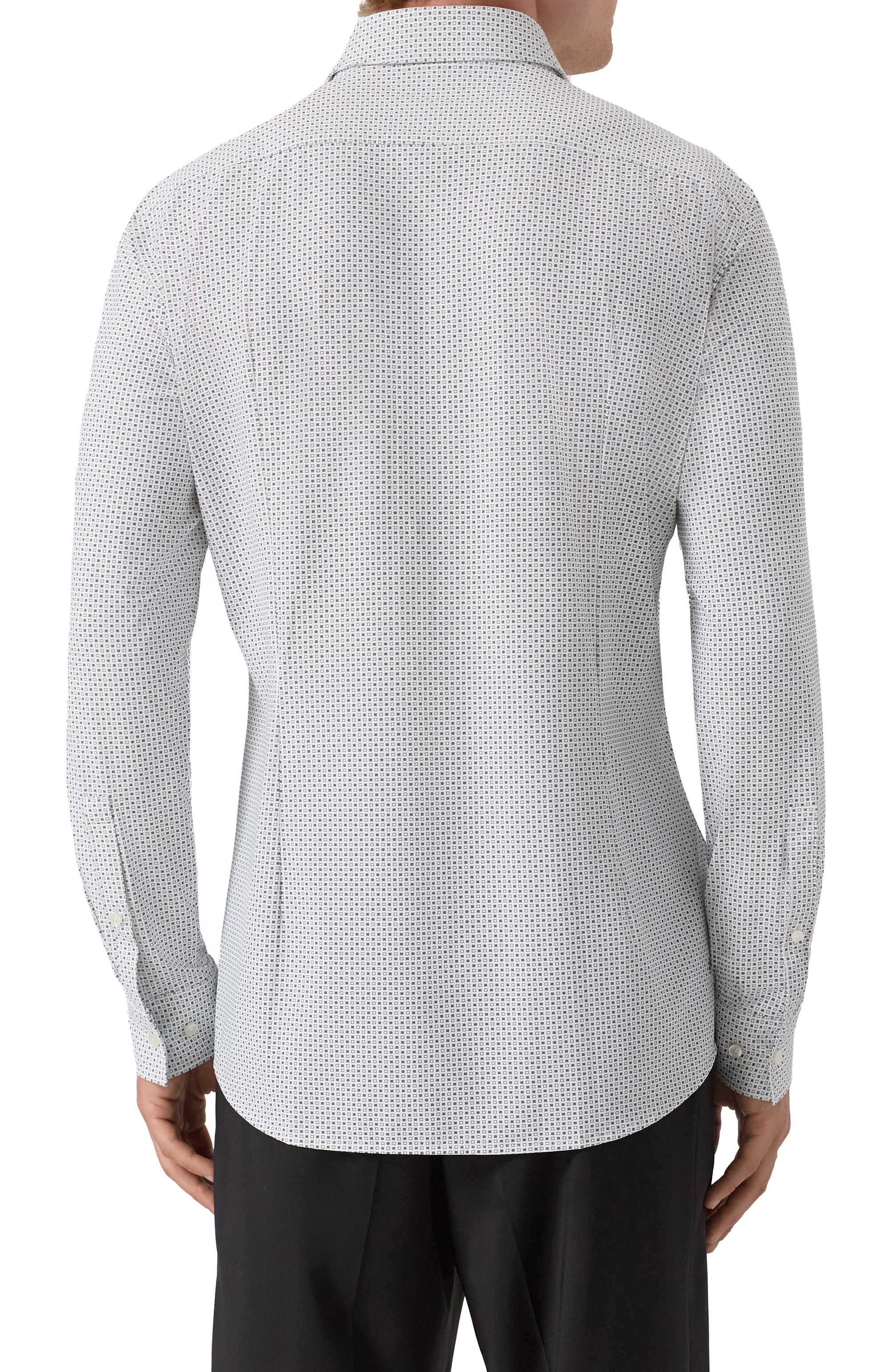 Рубашка HUGO белого цвета по цене 13600 руб., арт. 50544942, фото 4 Рубашка HUGO, арт. 50544942, фото 4