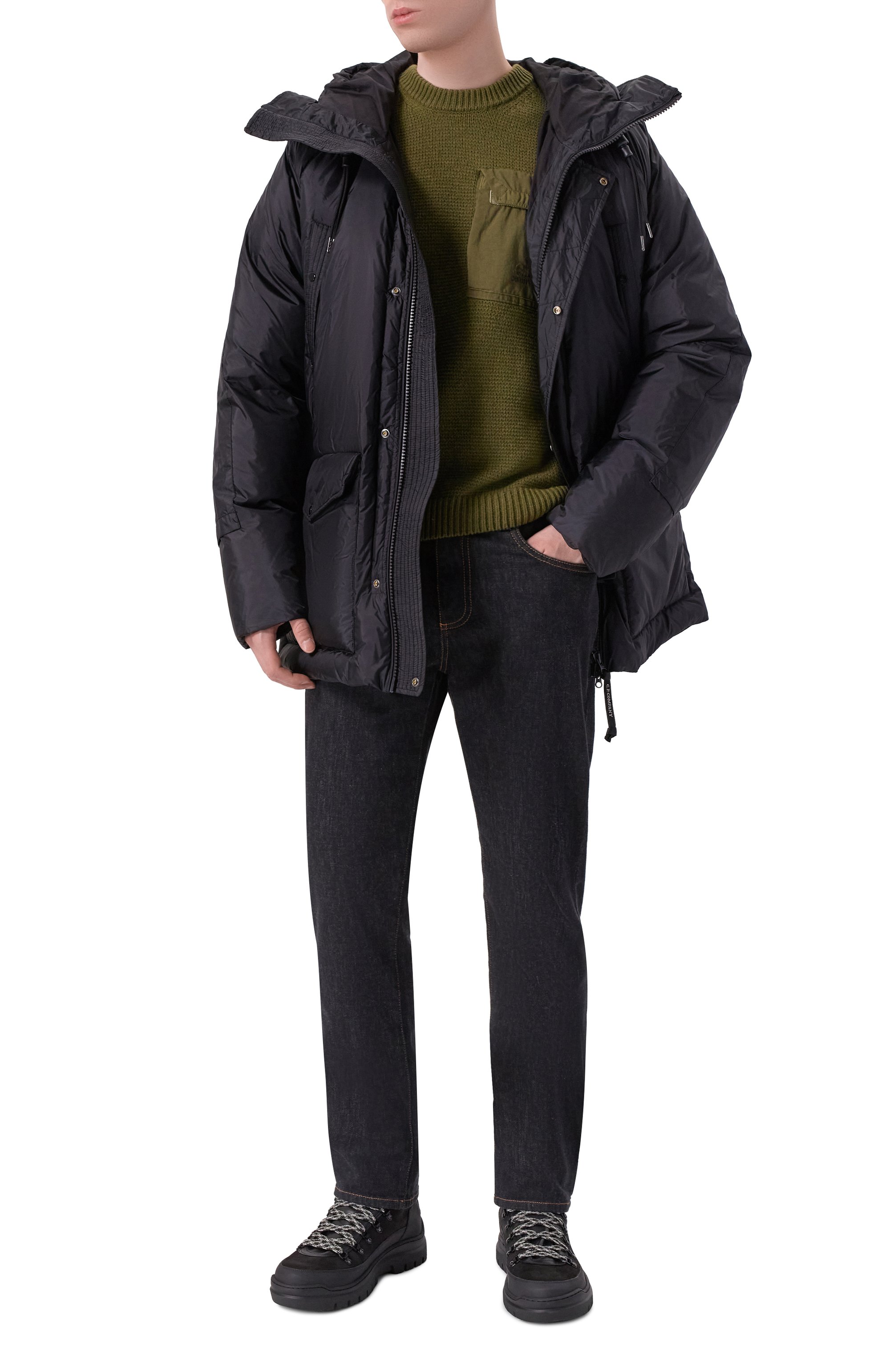 Пуховик C.P. COMPANY, арт. 19CM0W184A110467A, фото 2