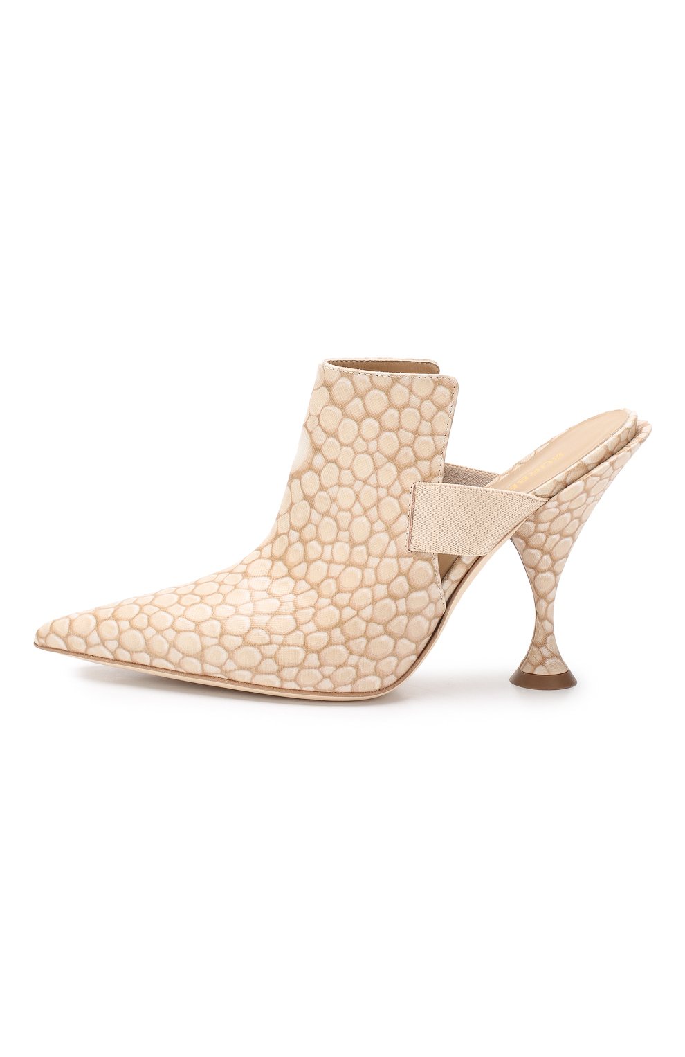 Кожаные мюли BURBERRY, арт. 8020181, фото 3