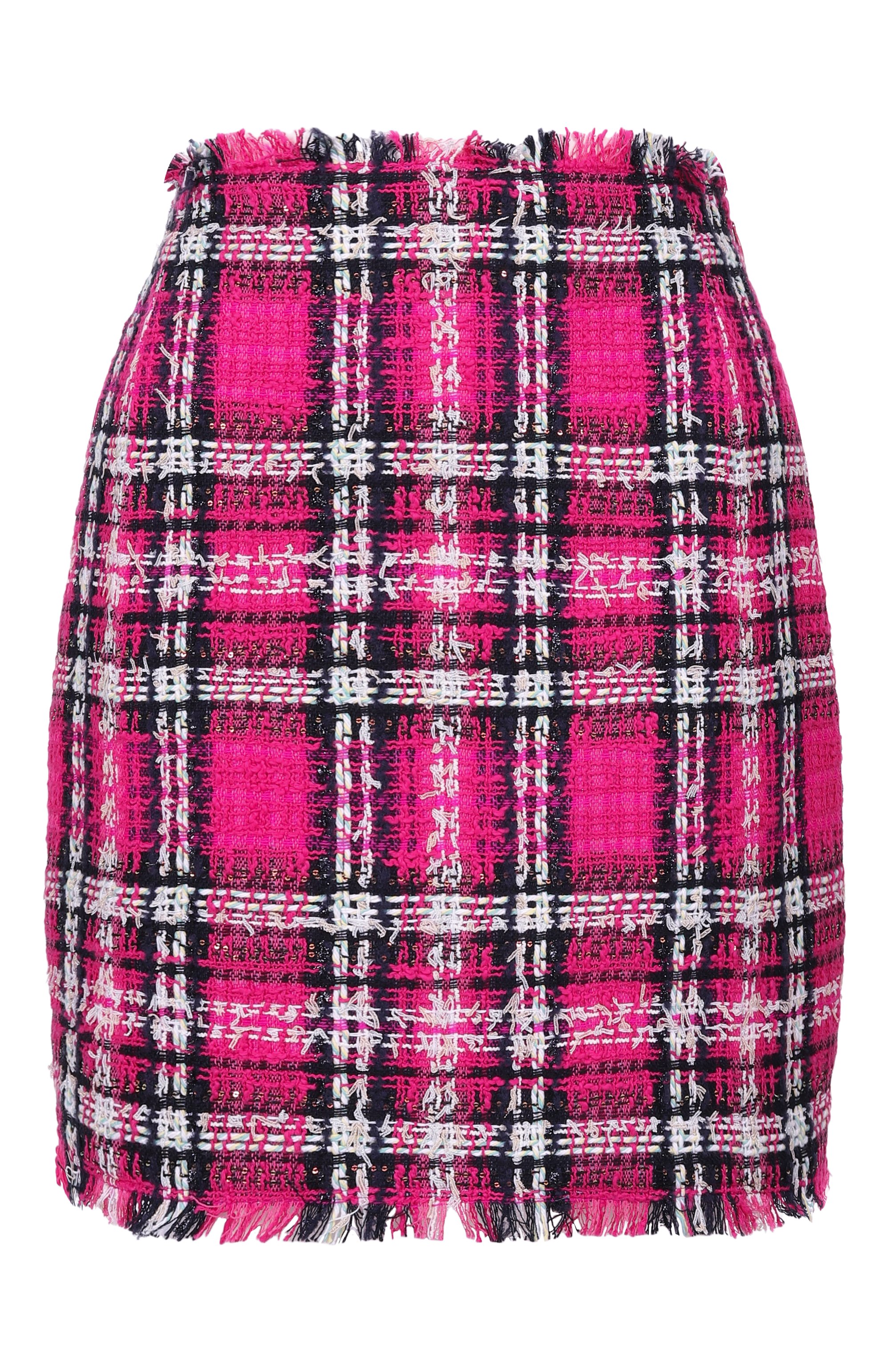 Твидовая юбка BALMAIN, арт. GF1LBB37/CG42, фото 1