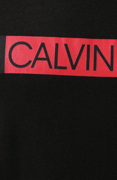 Майка CALVIN KLEIN черного цвета по цене 3750 руб., арт. KM0KM00317, фото 5 Майка CALVIN KLEIN, арт. KM0KM00317, фото 5