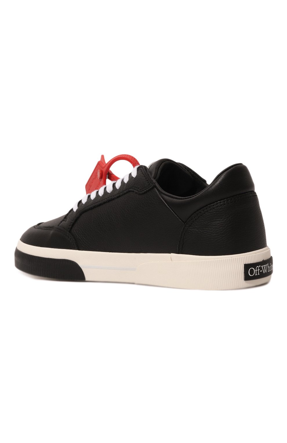 Кожаные кеды new low vulcanized OFF-WHITE, арт. 0MIA293S24LEA001, фото 7