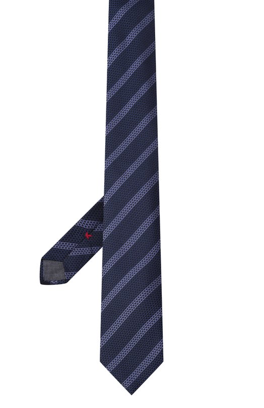 Шелковый галстук Brunello Cucinelli MI8860018 Синий  MI8860018 Фото 3