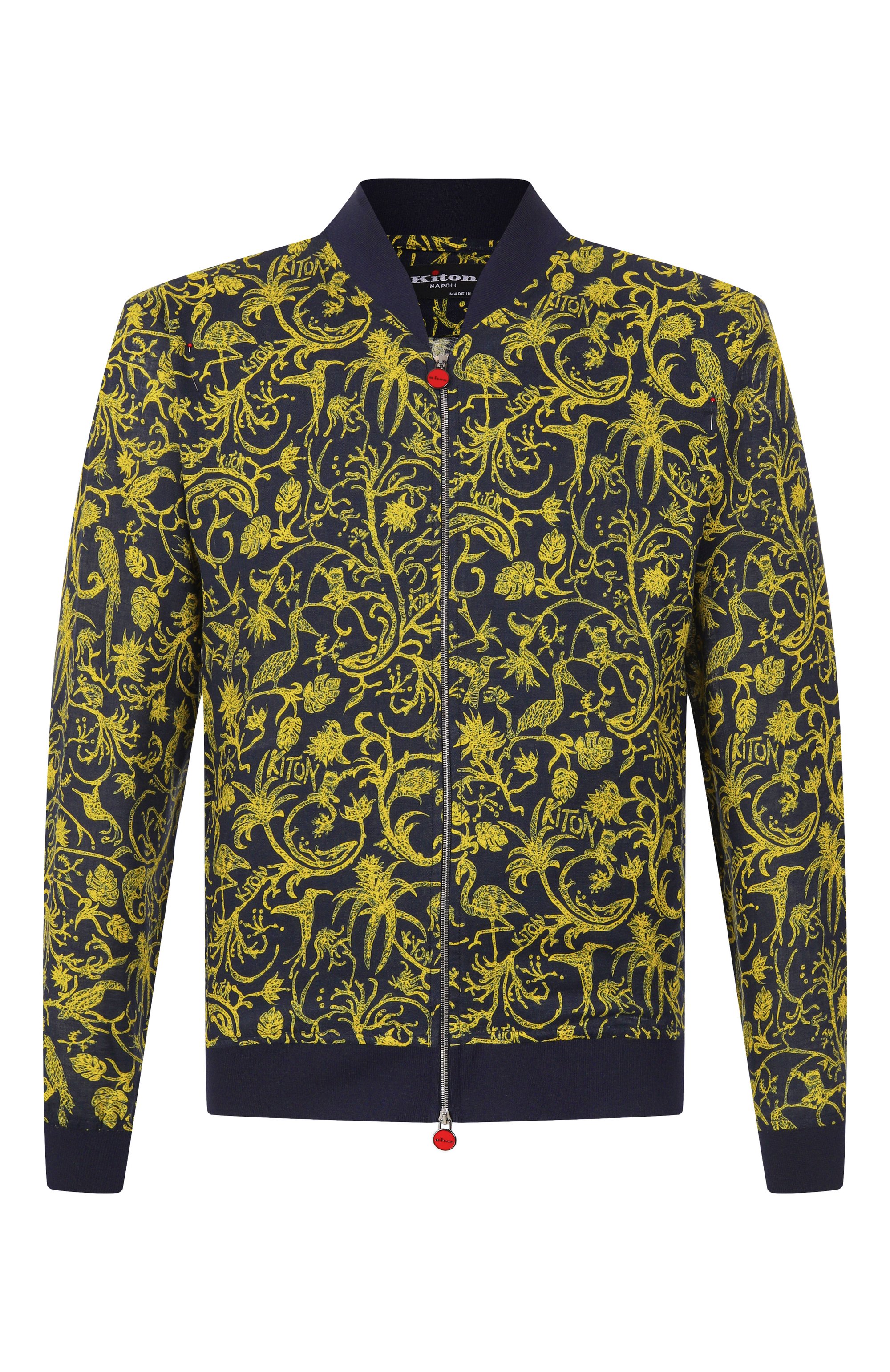 Льняной бомбер KITON, арт. UG0001H0930301, фото 1