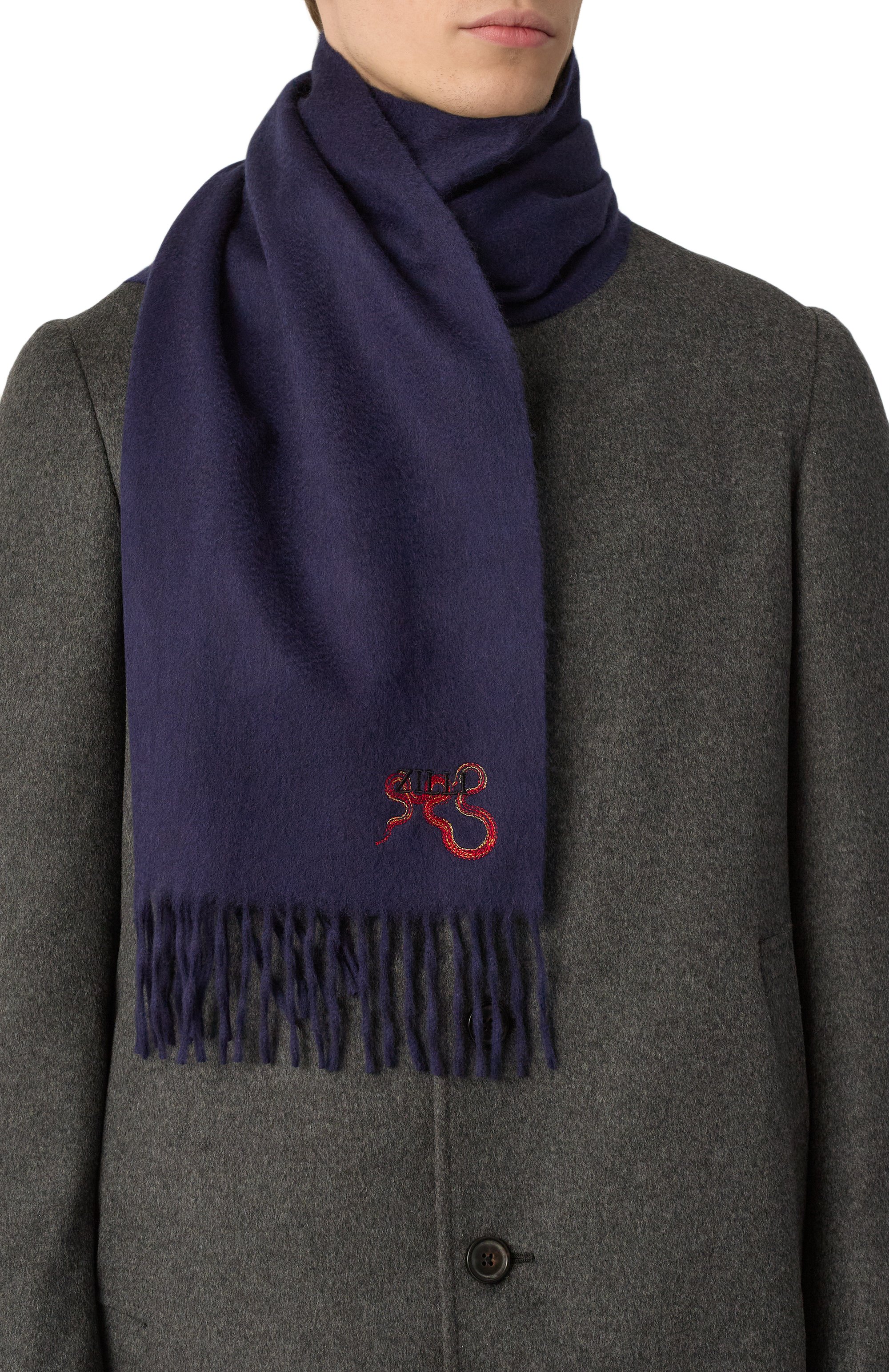 Кашемировый шарф ZILLI, арт. SSNA00M0300VSNAK0, фото 2