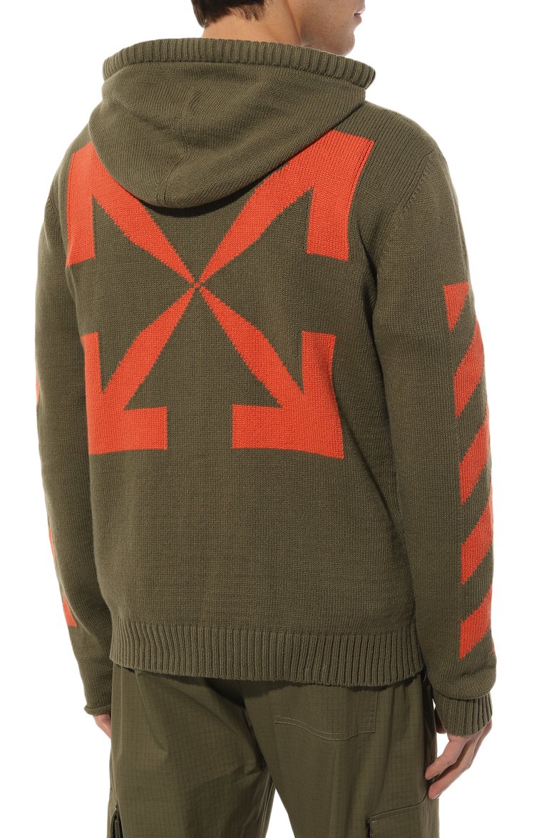 Хлопковый кардиган OFF-WHITE, арт. OMHA080F22KNI0015620, фото 1