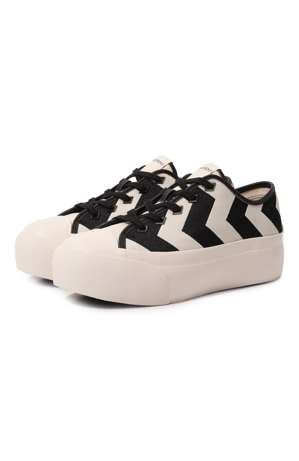 Текстильные кеды palma JIMMY CHOO, арт. PALMA/F/CYE, фото 1