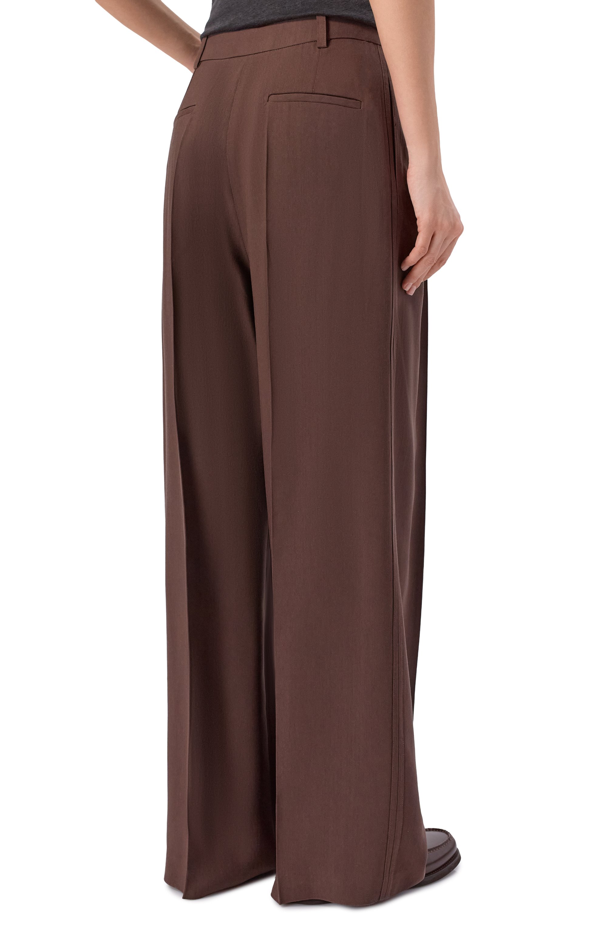 Брюки из вискозы и лиоцелла IRO, арт. WP23HELIS, фото 4