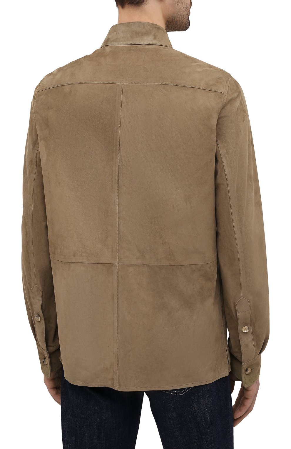 Замшевая рубашка RALPH LAUREN, арт. 790654923, фото 4