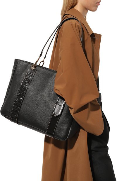 Сумка-шопер oyster medium BORBONESE, арт. 923736, фото 2