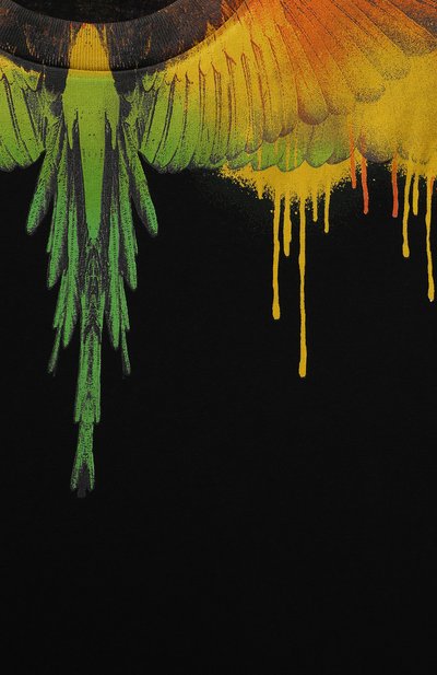 Хлопковая футболка MARCELO BURLON KIDS OF MILAN, арт. 21E/B/MB/1104/0010/2-6Y, фото 3