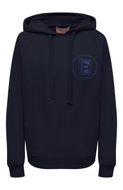 Женский хлопковое худи ERMANNO FIRENZE, арт. D38ET FL05FEL