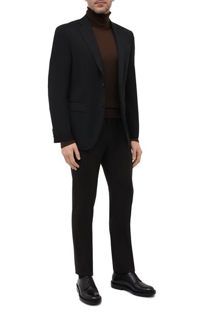 Шерстяной пиджак BOSS черного цвета по цене 48400 руб., арт. 50409253, фото 2 Шерстяной пиджак BOSS, арт. 50409253, фото 2