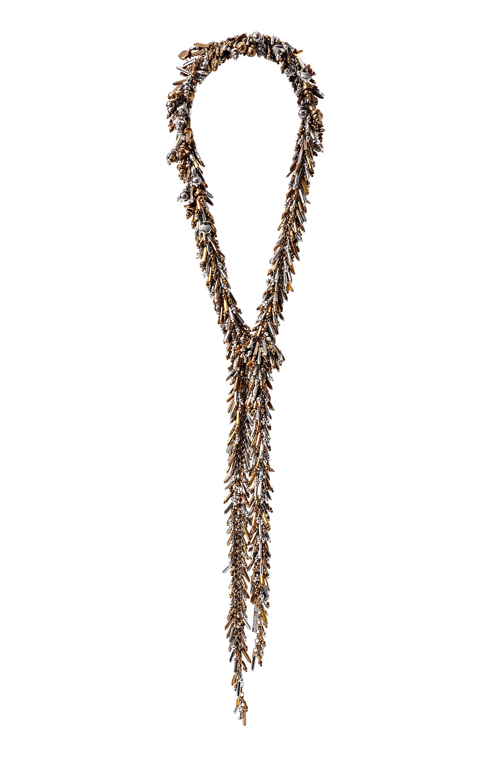 Колье DRIES VAN NOTEN разноцветного цвета по цене 105000 руб., арт. 138209/0098, фото 1 Колье DRIES VAN NOTEN, арт. 138209/0098, фото 1