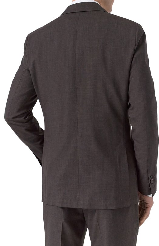 Шерстяной костюм Corneliani 25X007-2518425_SET Коричневый  25X007-2518425_SET Фото 5
