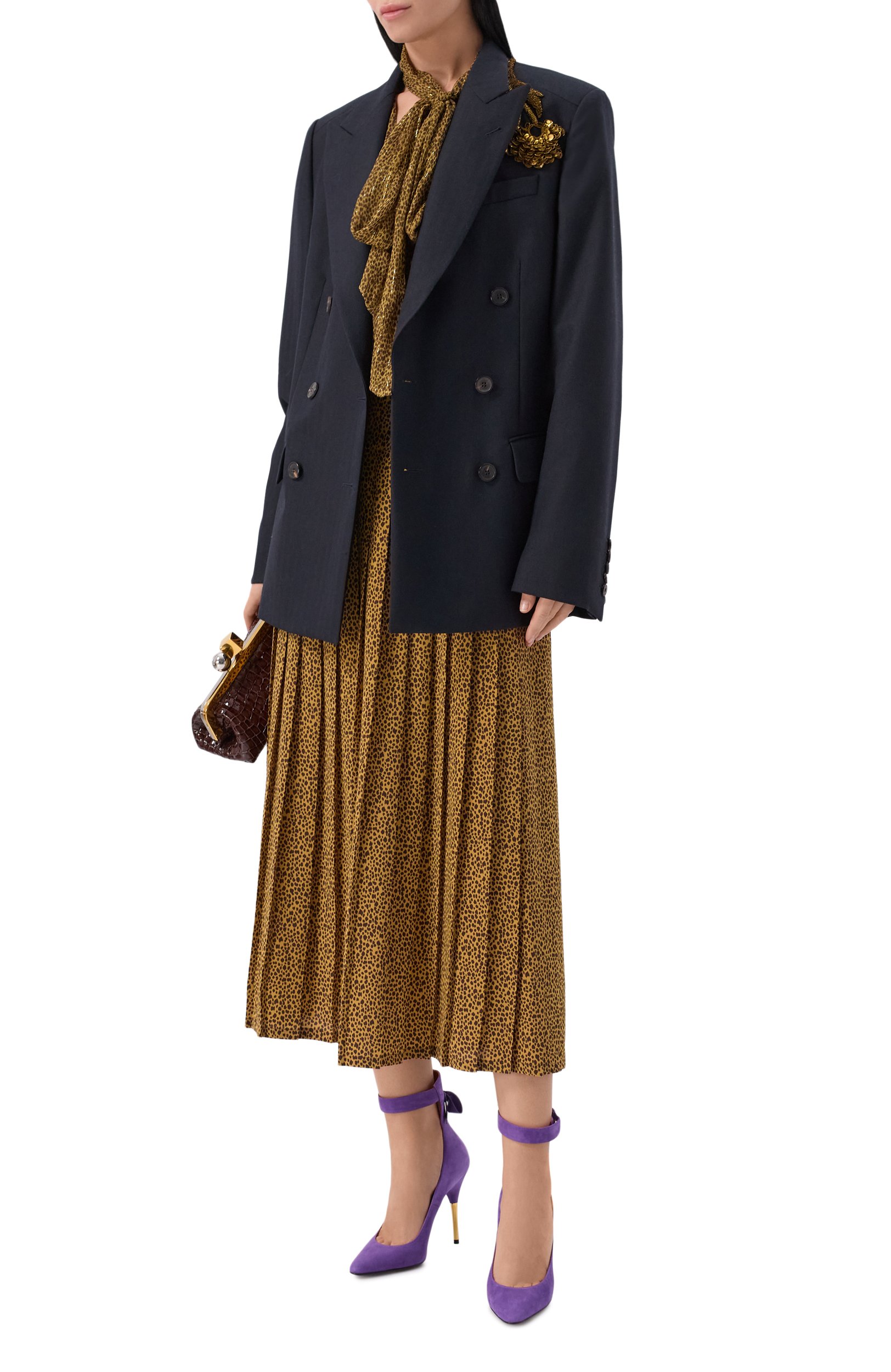 Замшевые туфли fatale 105 VALENTINO, арт. 9W0S0QI9/DLL, фото 3