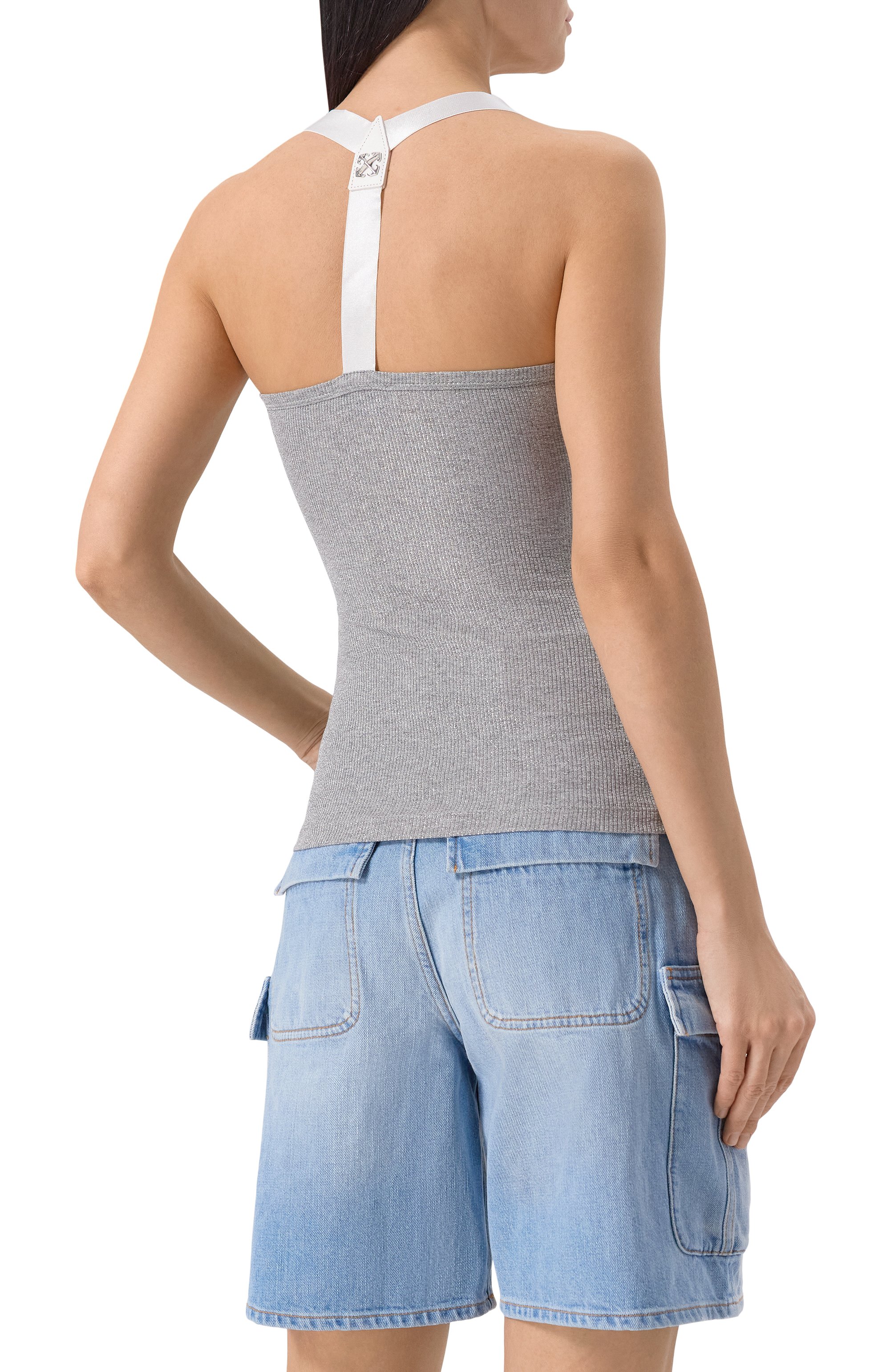 Майка из вискозы OFF-WHITE, арт. 0WAD25SS25JER002, фото 4