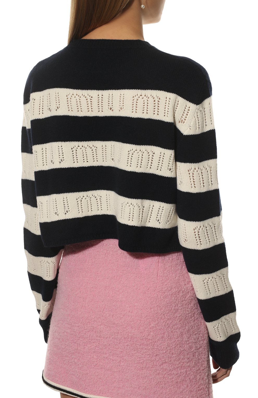 Кашемировый пуловер MIU MIU, арт. MML542-10AF-F0008, фото 4