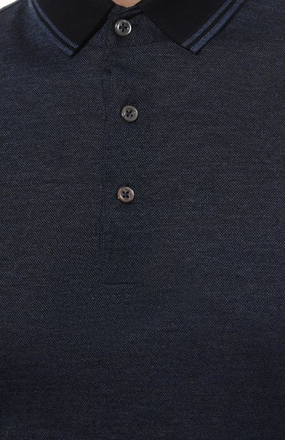 Хлопковое поло  GRAN SASSO, арт. 60144/72721, фото 5