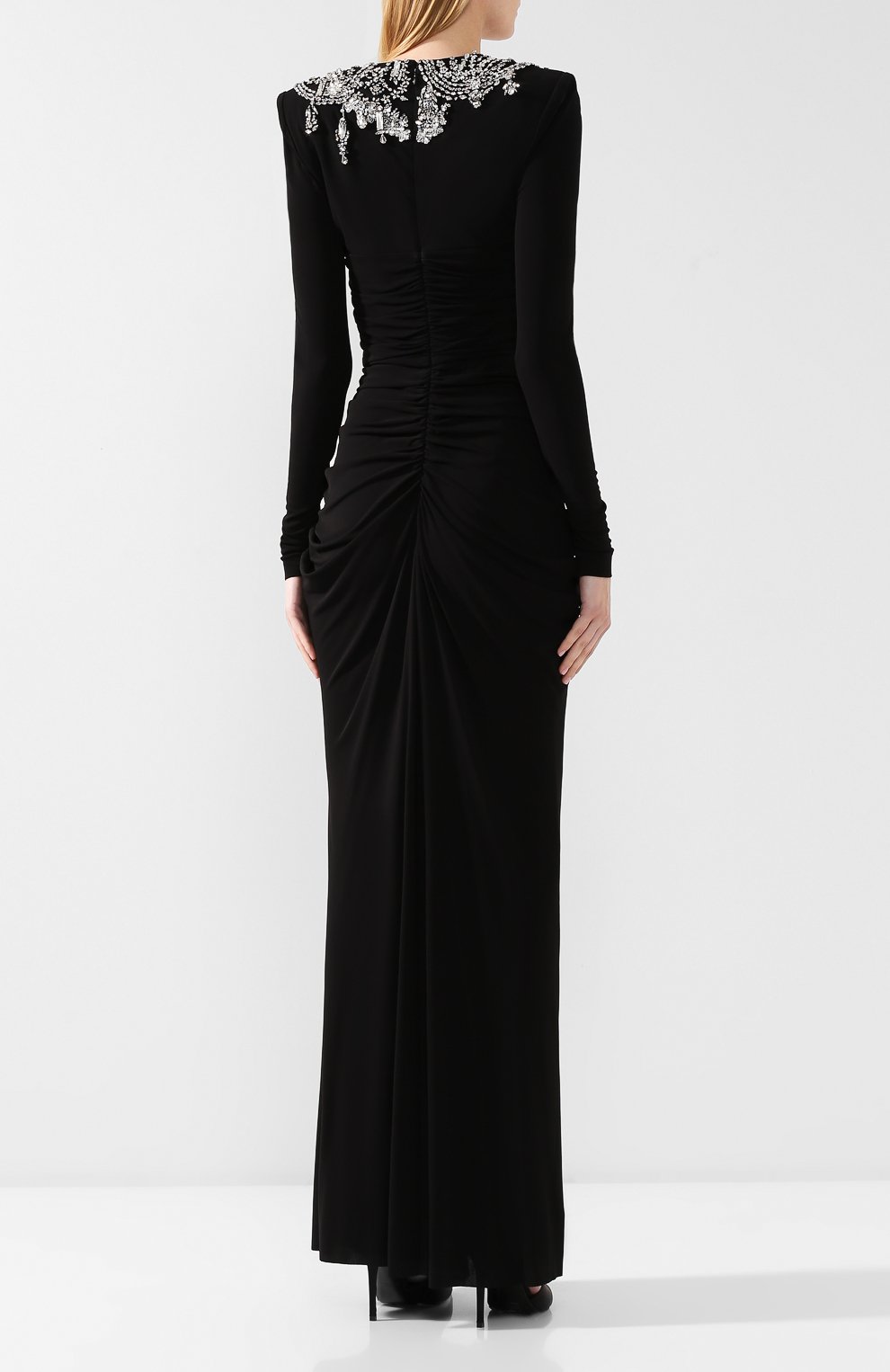 Платье-макси ALEXANDER MCQUEEN, арт. 584938/QLAAH, фото 4