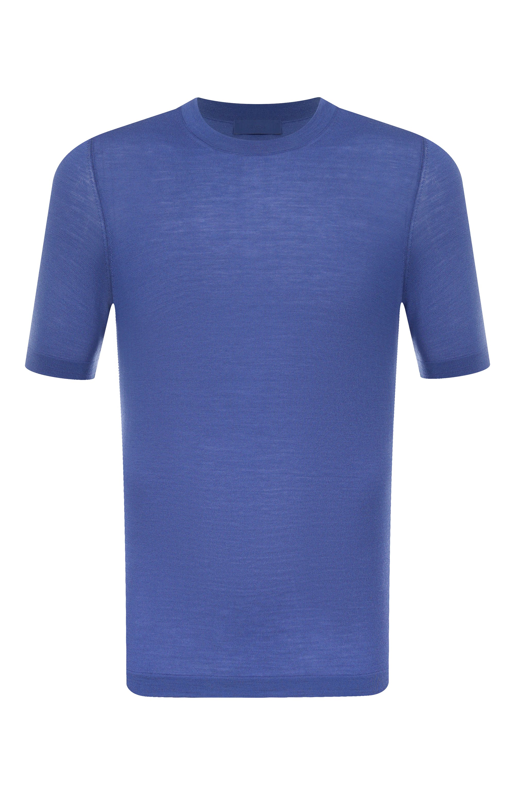 Шерстяной джемпер MVST синего цвета по цене 131000 руб., арт. M0-M25.1MM.K402/44-60, фото 1 Шерстяной джемпер MVST, арт. M0-M25.1MM.K402/44-60, фото 1