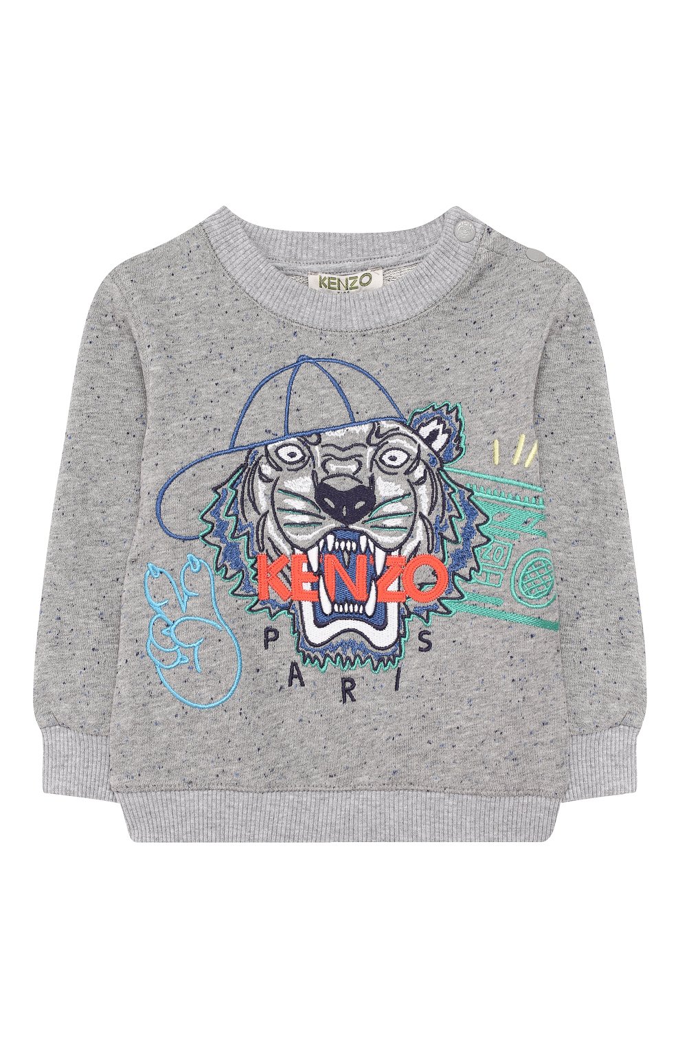 Хлопковый свитшот KENZO, арт. KN15658-BB/6M-18M, фото 1