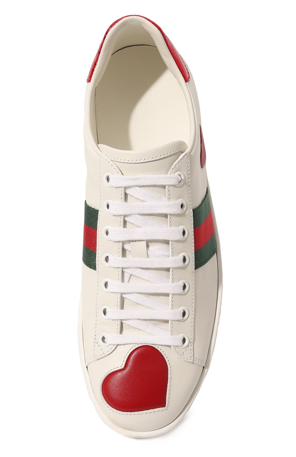 Кожаные кеды ace GUCCI, арт. 435638 A38M0, фото 6